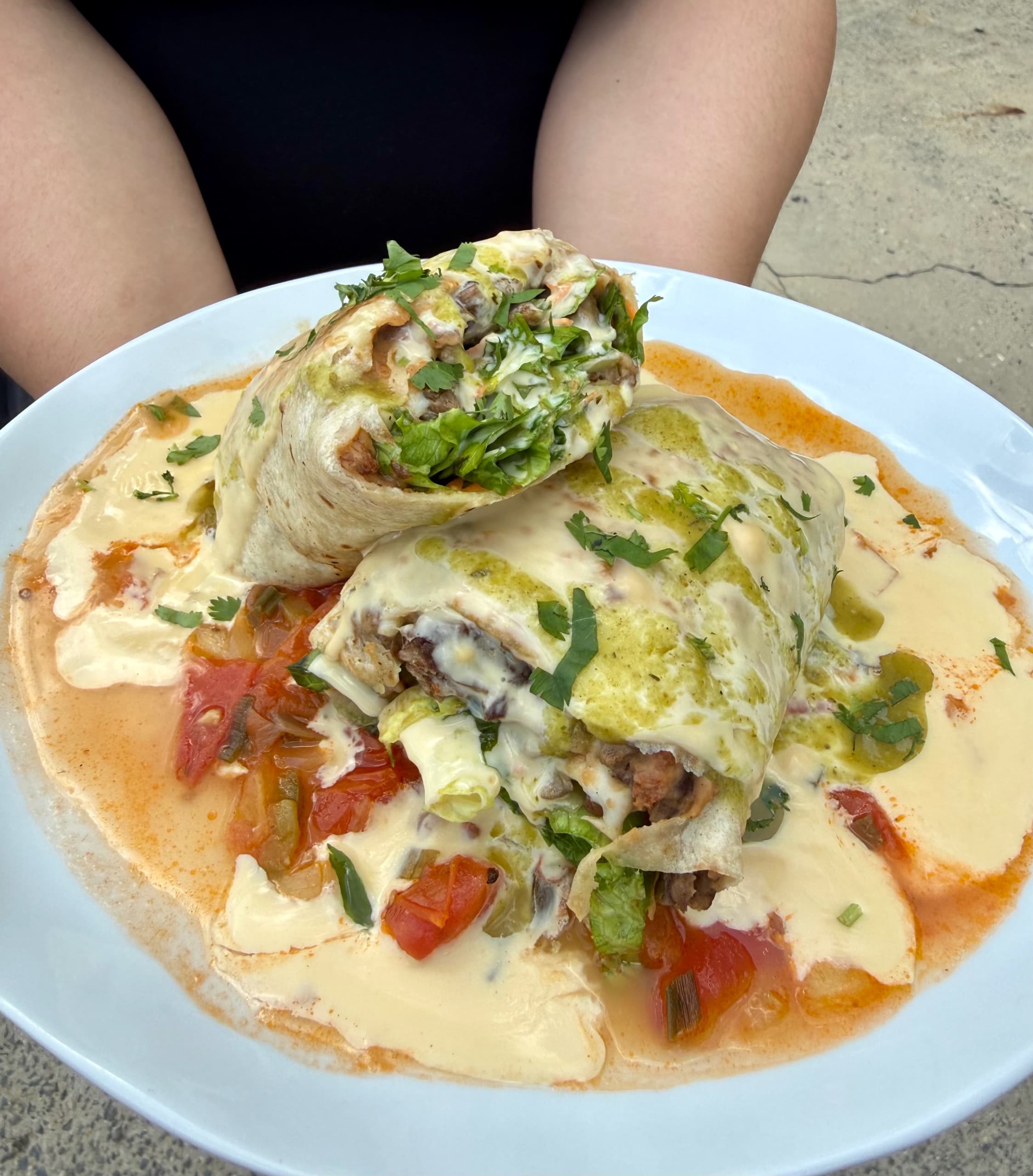 Smothered Burrito — Agave Mexican Restaurant