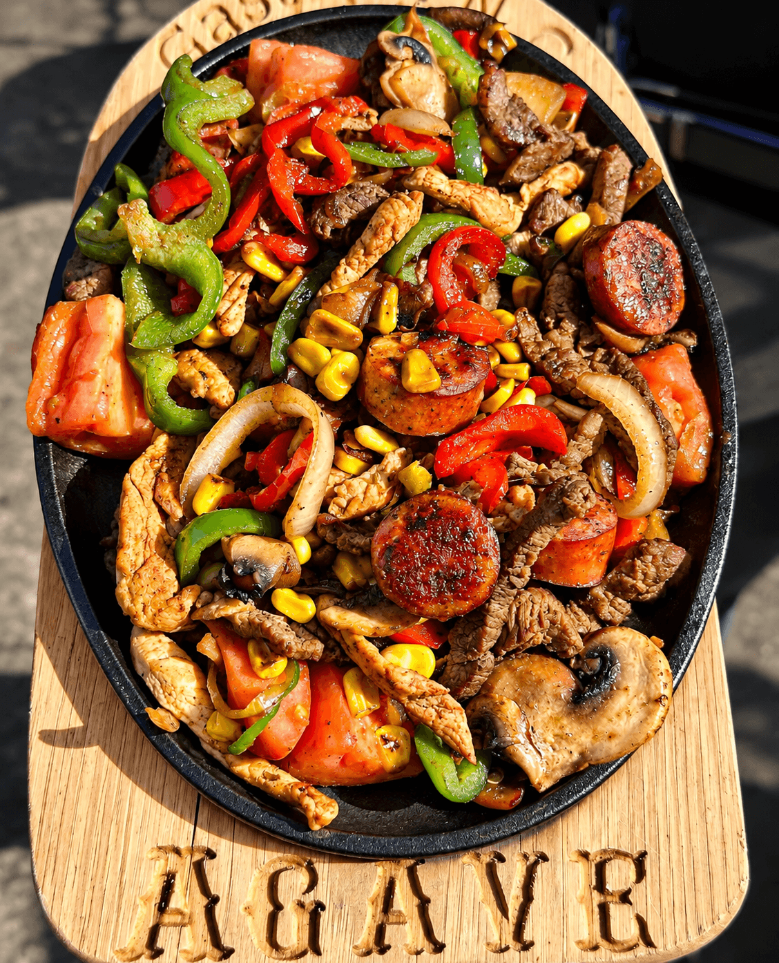 Tres Carnes a la Plancha — Agave Mexican Restaurant